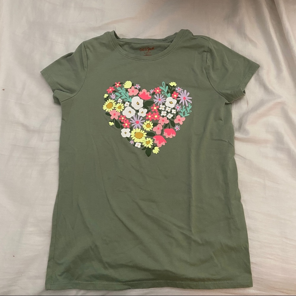 ❤️ cat and jack floral girl’s top